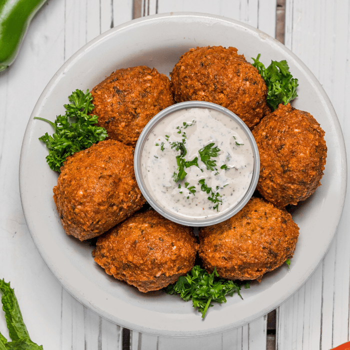 Falafel Plate.