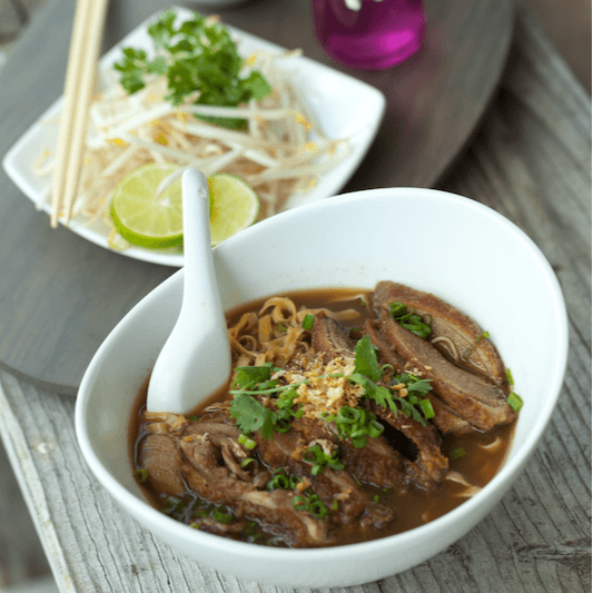 Duck Noodle Soup.