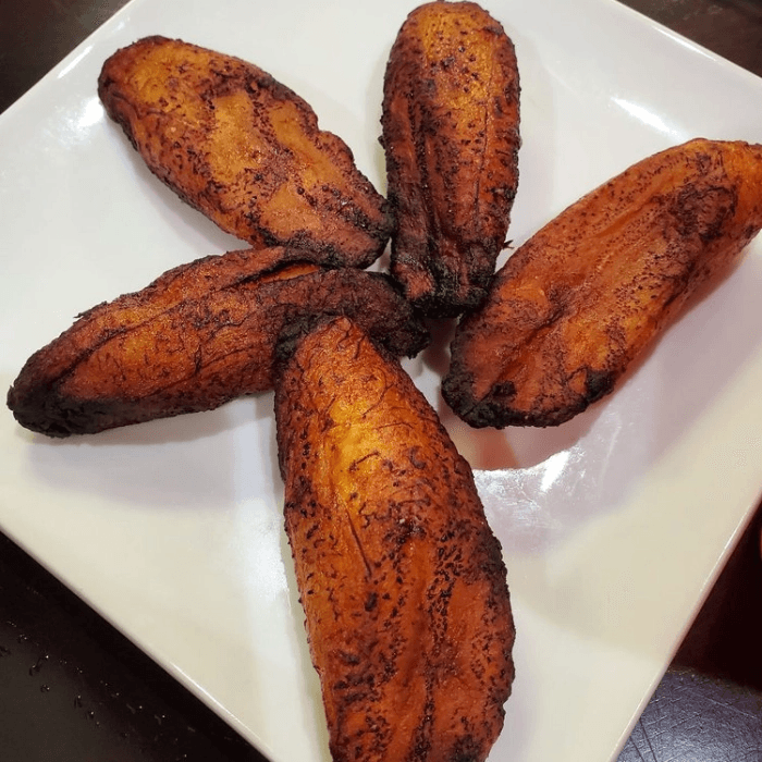 Side Sweet Plantains.