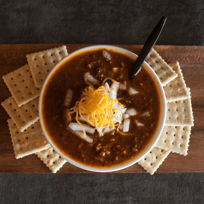 3 Mistake Chili Pint (16oz).