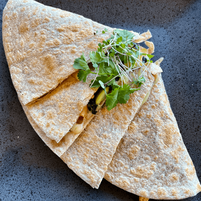 Garden Variety Quesadilla