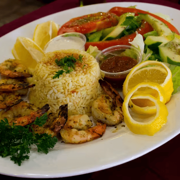 Grilled Shrimp.