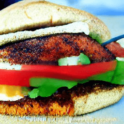 Blackened Tilapia Sandwich