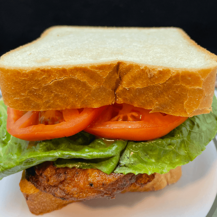 Fried Pork Chop Sandwich