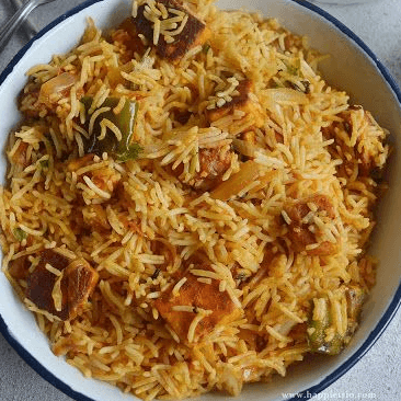 Paneer Tikka Biryani