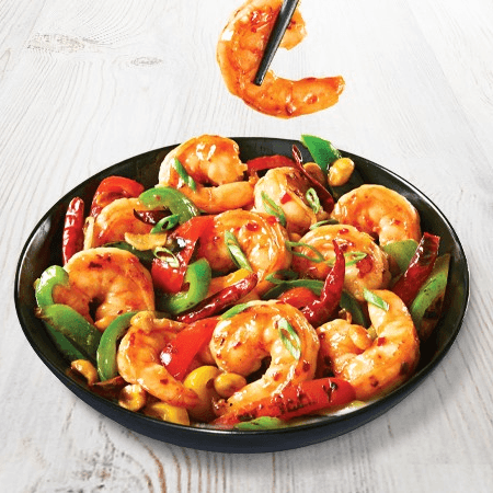 Kung Pao Shrimp (Spicy)