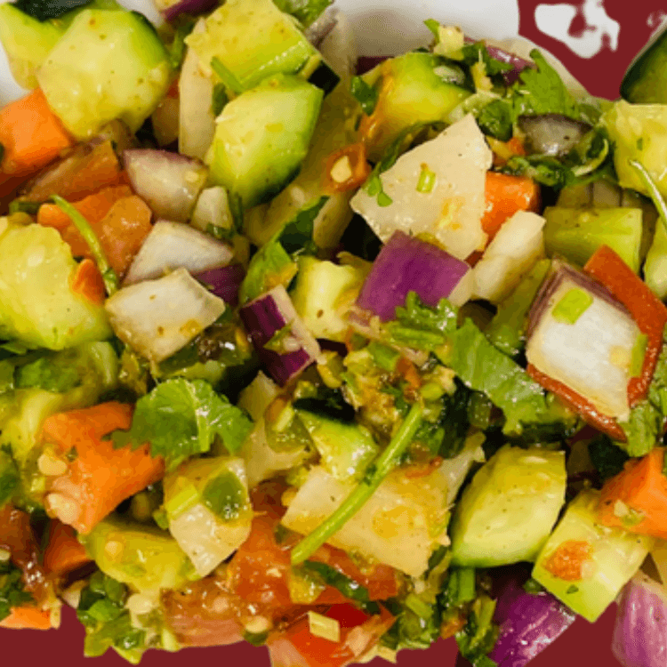 106. Sadeko Vegetable Salad