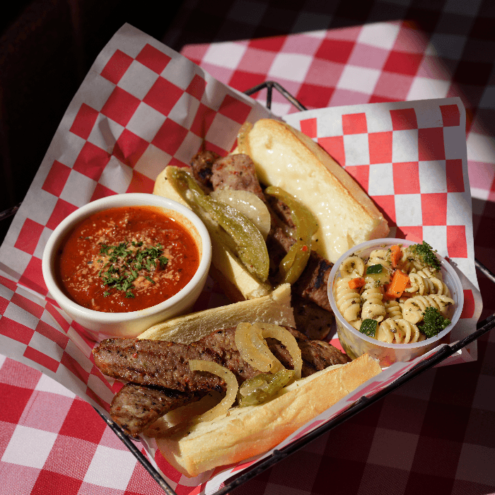 Grilled Grinder Sandwich.