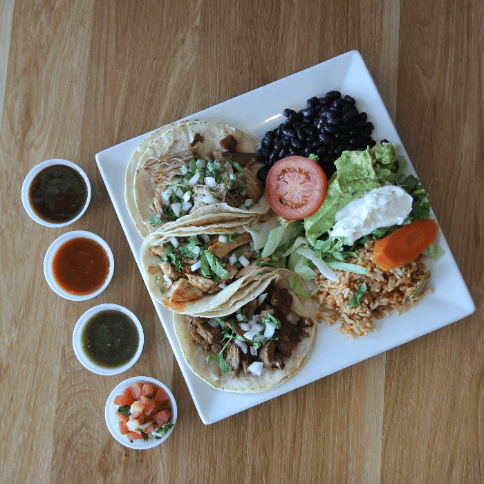 Tacos (Three Tacos).