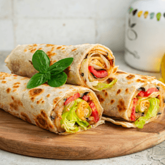 Mediterranean Wrap.