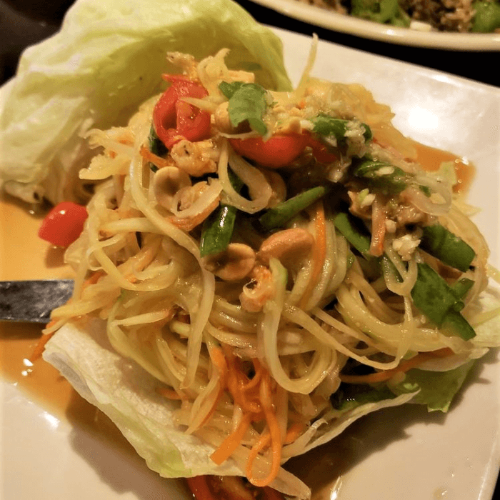 Green Papaya Salad.