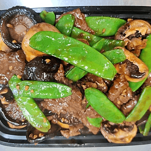 Double Mushroom Beef Low Carb.