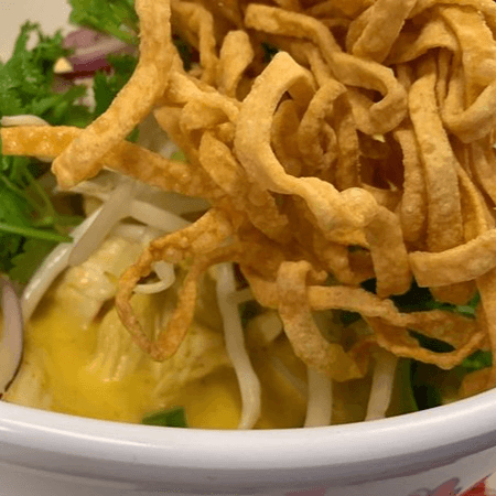 SP14. Chicken Curry Noodle (Khao Soi).