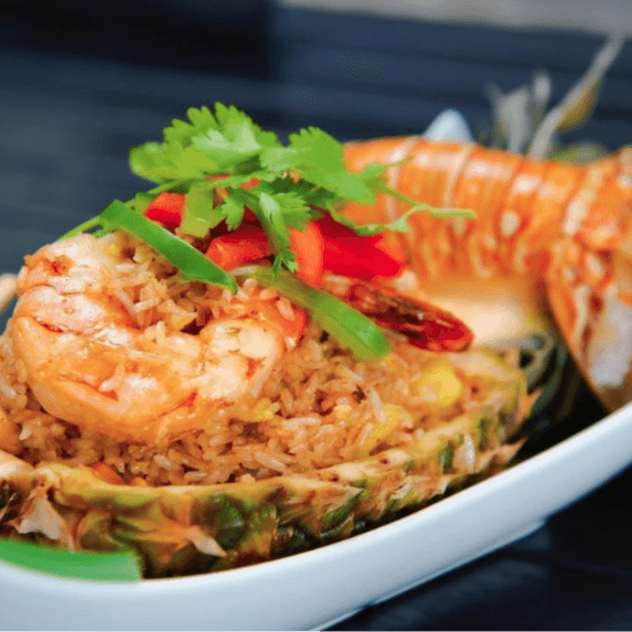 Special Lobster & Shrimp Pineapple Fried Rice