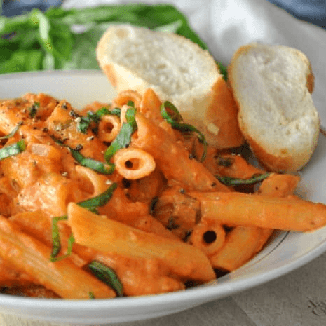Gluten-free Penne Alla Vodka