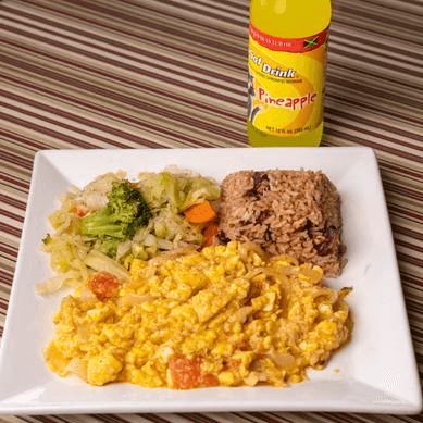 Ackee & Saltfish.