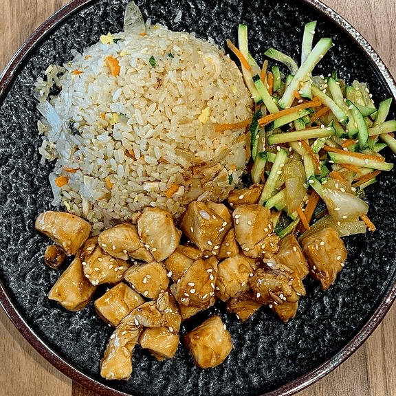 Lunch Spicy Teriyaki Chicken