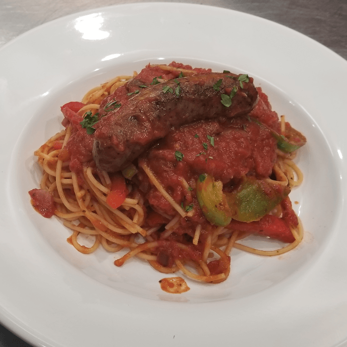 PASTA Sausage & Peppers (8-10)