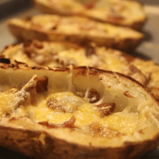 Loaded Baked Potatoes Bites