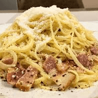 spaghetti Carbonara Dinner 