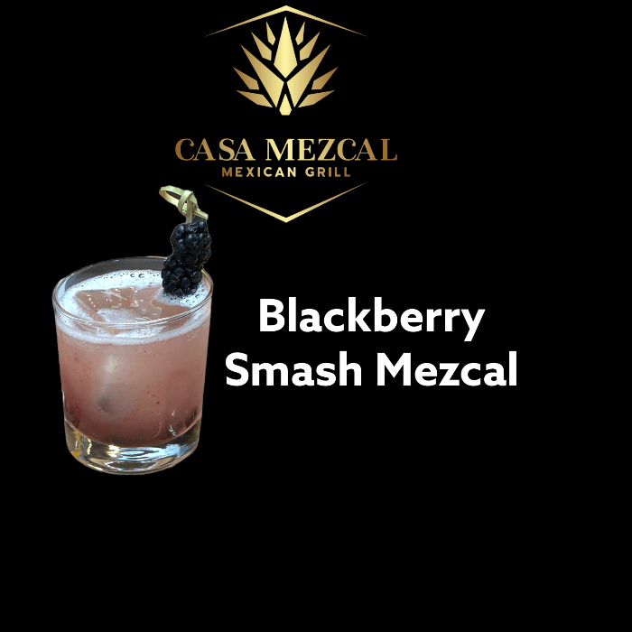 Black Berry Mezcal Smash