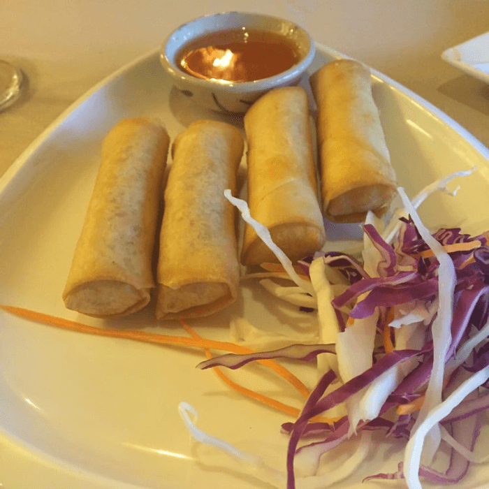 Thai Spring Rolls.