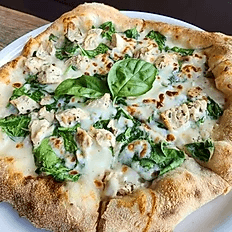 Chicken Alfredo Pizza (Large).