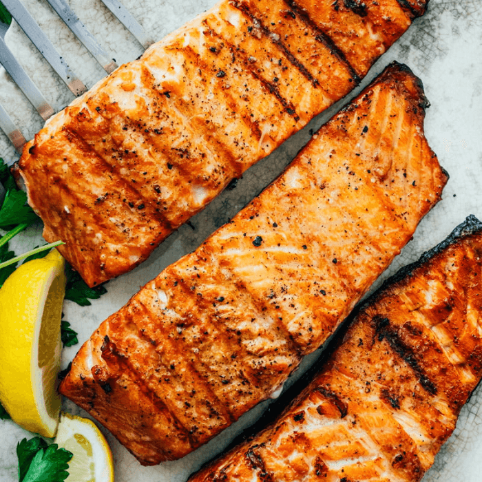 Grilled Salmon