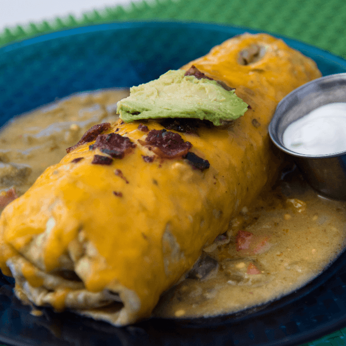 Smothered Burrito.