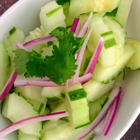 Cucumber Salad.