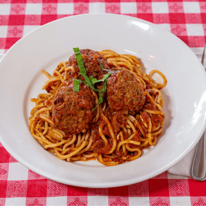 Spaghetti with Meatballs.