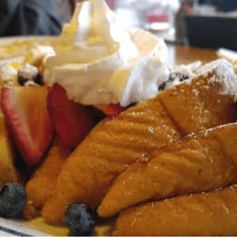 Berry's and Banana French Toast.