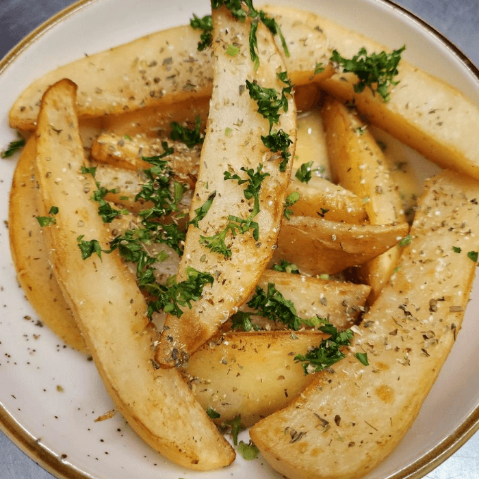 Organic Greek Lemon Potato.