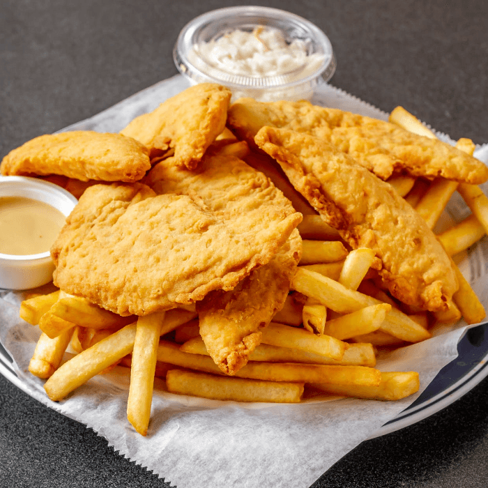 Chicken Tenders Dinner.