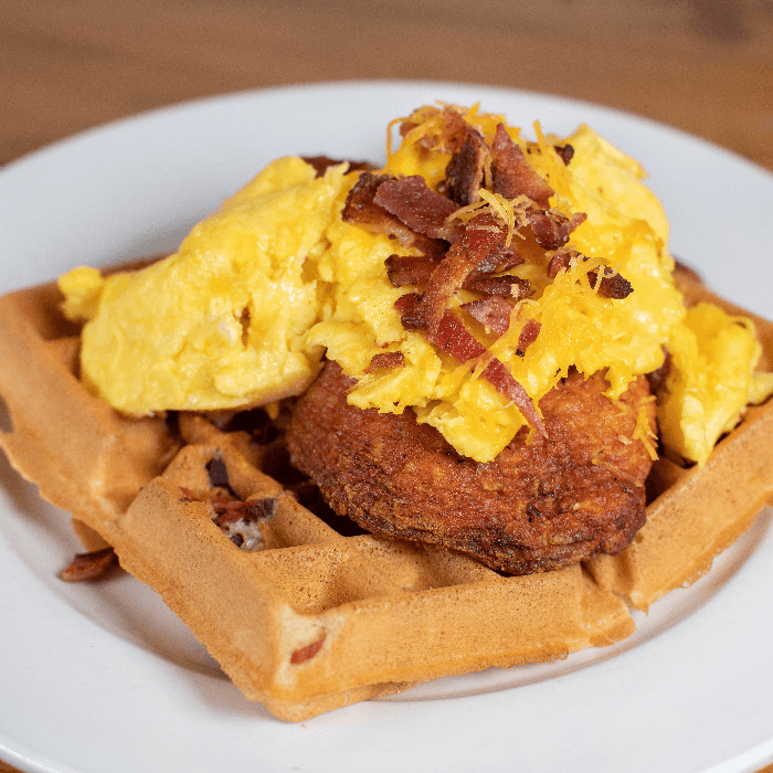 Leo's Chix & Bacon Waffle