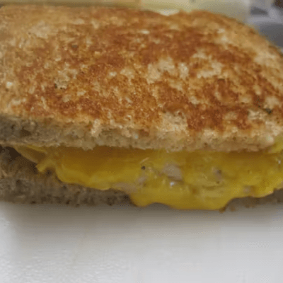 Kids-Grilled Turkey & Cheddar Cheese Sandwich.