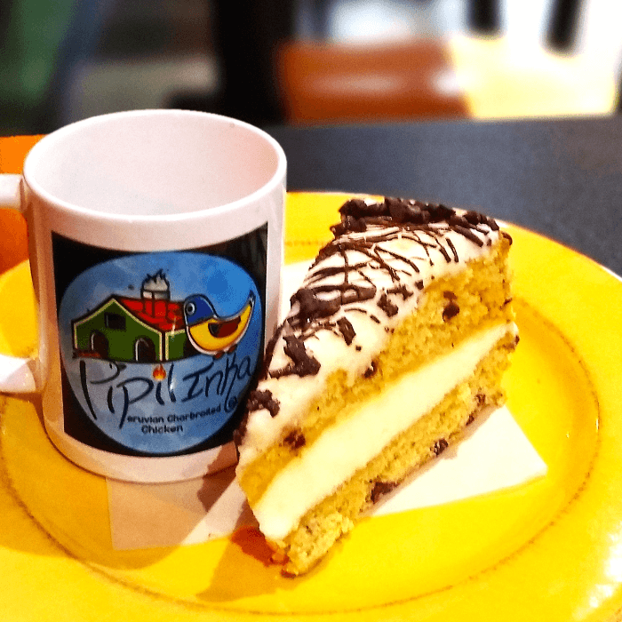 Chocolate Chip Milk Wedding Cake.