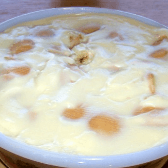 Whole Pan of Banana Pudding.