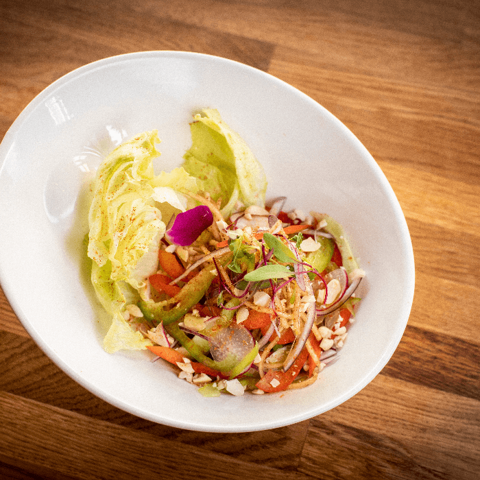 Papaya Peanut Kachumber.