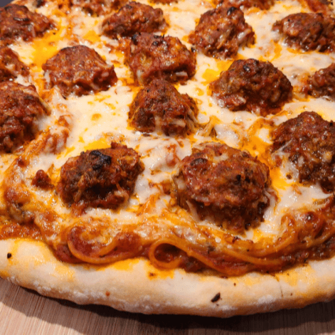 Meatball Pizza (Large 14")