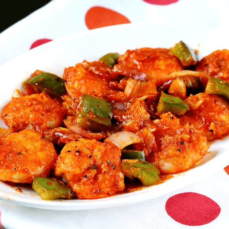 Singapore Chilli Prawns