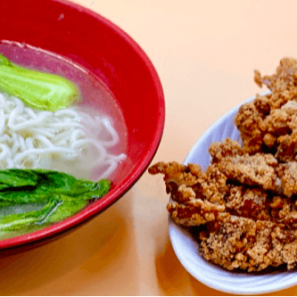 N04. Fried Chicken Noodle Soup 酥炸雞排麵