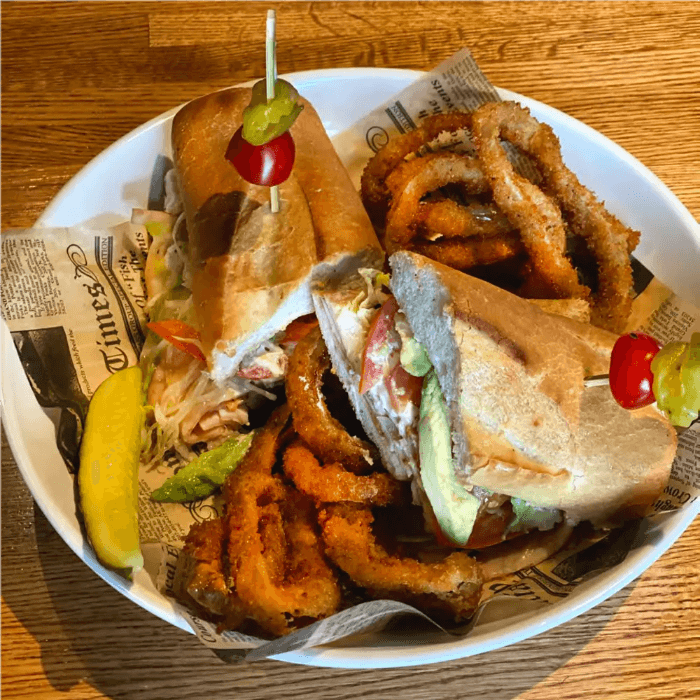 Flips Turkey Avocado Melt.