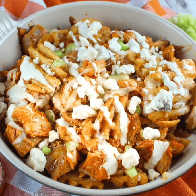 Buffalo Fries with Cheese