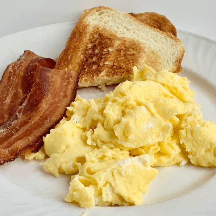 Scrambled Eggs & Bacon