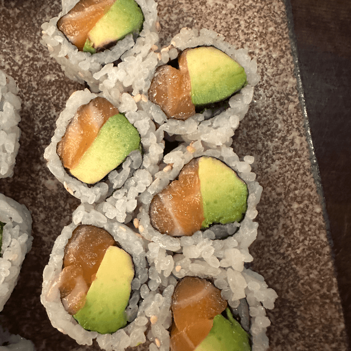 Salmon and Avocado Roll.