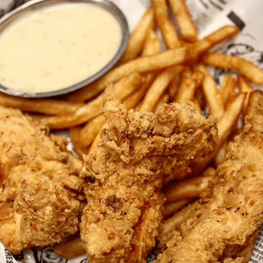 Kids Chicken Strips with Fries