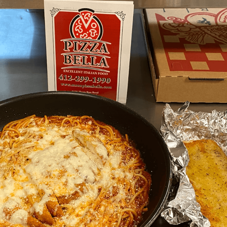 Chicken Parmesan Dinner.