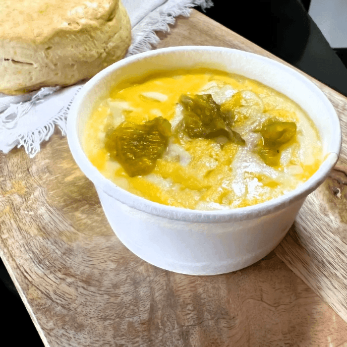 Hatch Cheese Grits