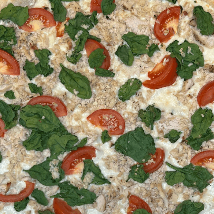 Chicken Florentine Pizza